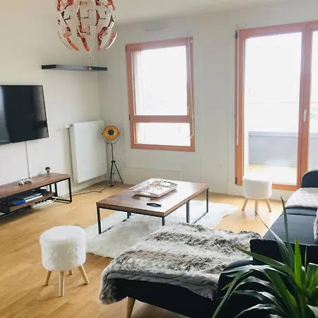 T2 Cocooning Proche Gare - Balcon - Parking Apartament